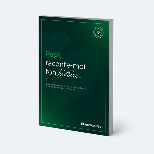 Journal guidé – Papi, raconte-moi ton histoire