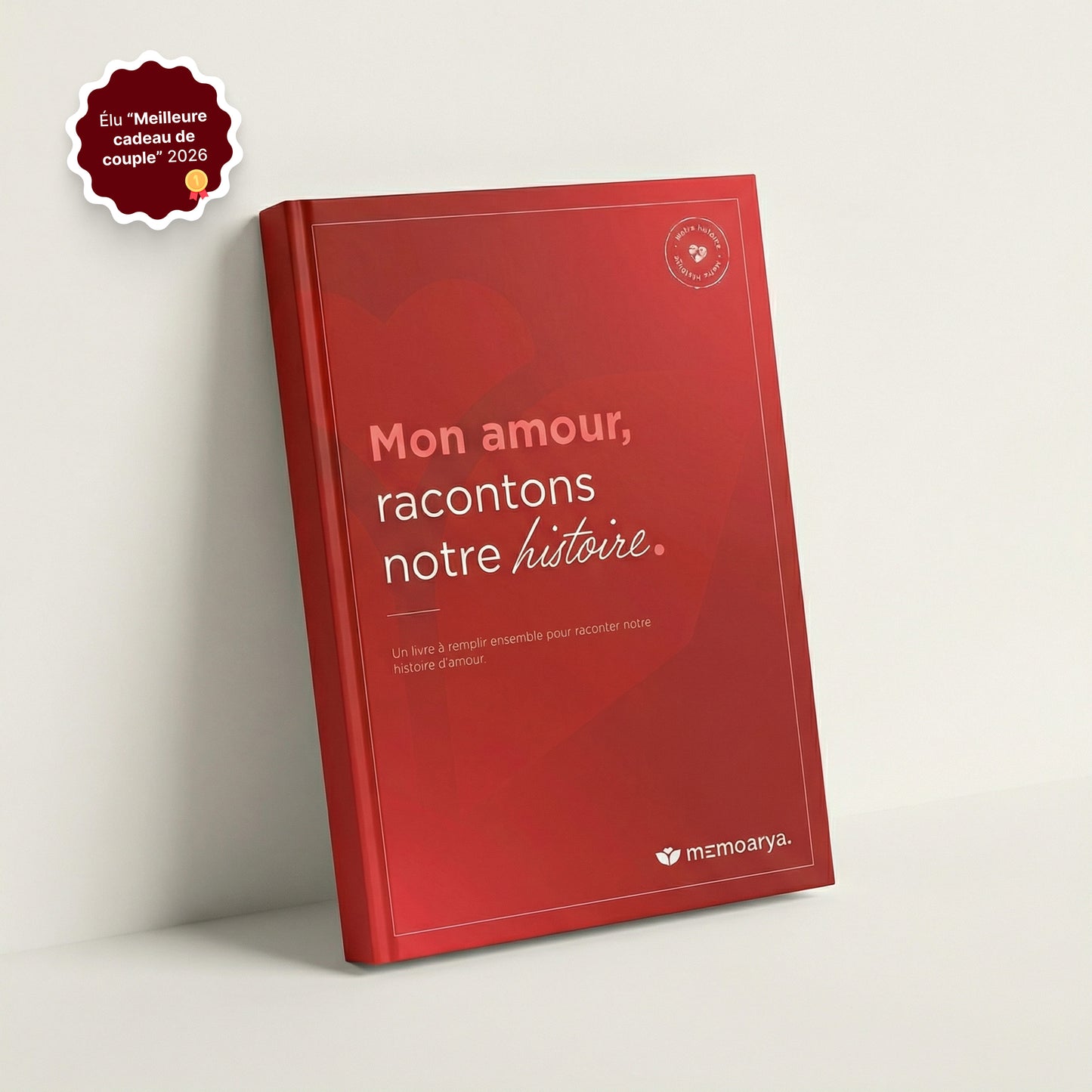 Journal guidé – Mon amour, racontons notre histoire